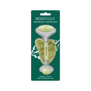 ECOTOOLS boxed jade roller and gua sha duo set