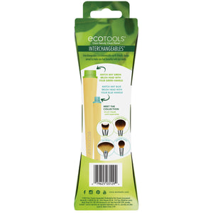 ecotools Interchangeables makeup brush handle packaging with handle images on back