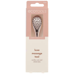 ecotools Luxe collection massage tool package with clear window